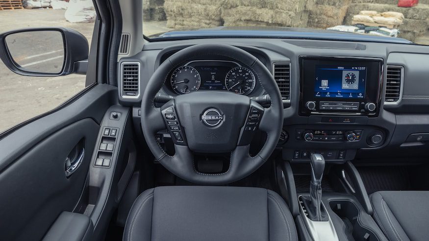 2023 Nissan Frontier SV 15 driver cabin