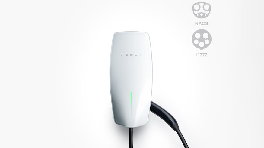 Tesla Universal Wall Box Charger connections
