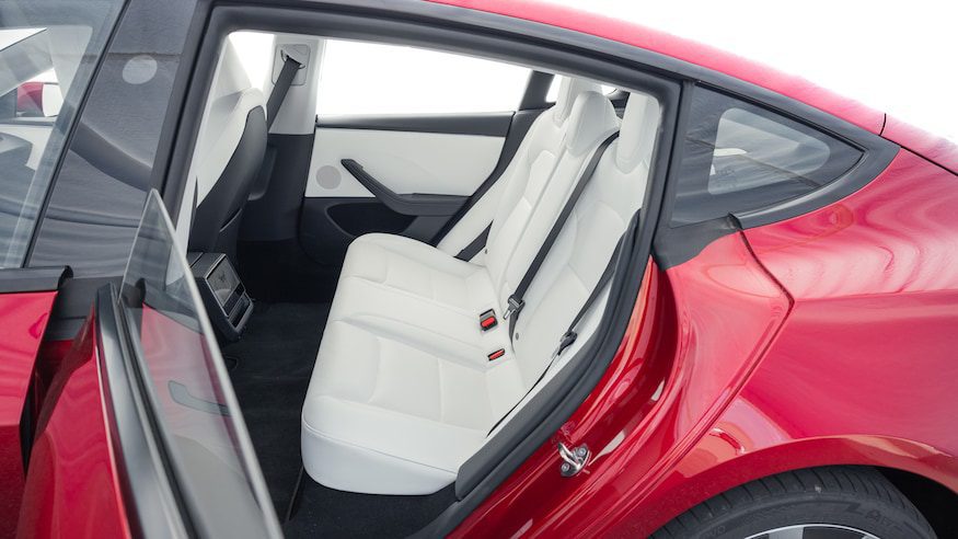 005 2024 Tesla Model 3 AWD Long Range rear seats