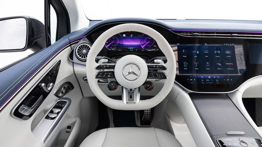 013 2024 Mercedes Benz AMG EQE SUV driver seat