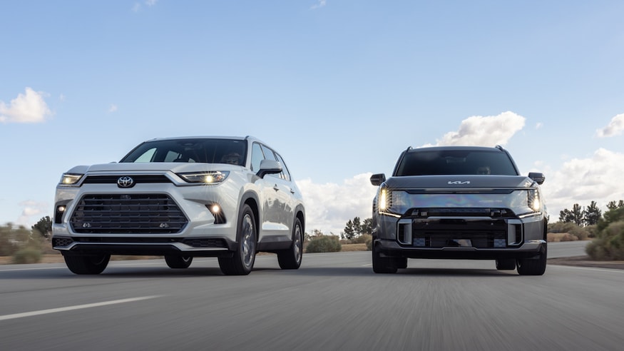 004 2024 Kia EV9 vs 2024 Toyota Grand Highlander XSE