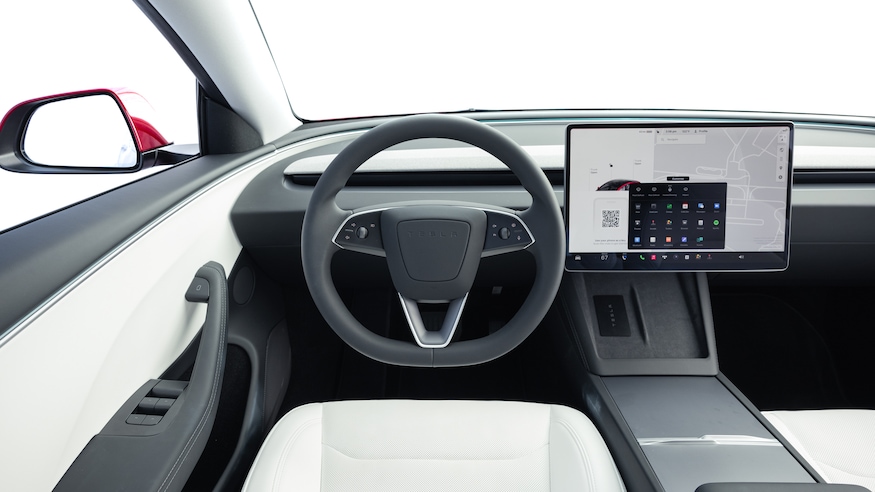 019 2024 Tesla Model 3 AWD Long Range front interior