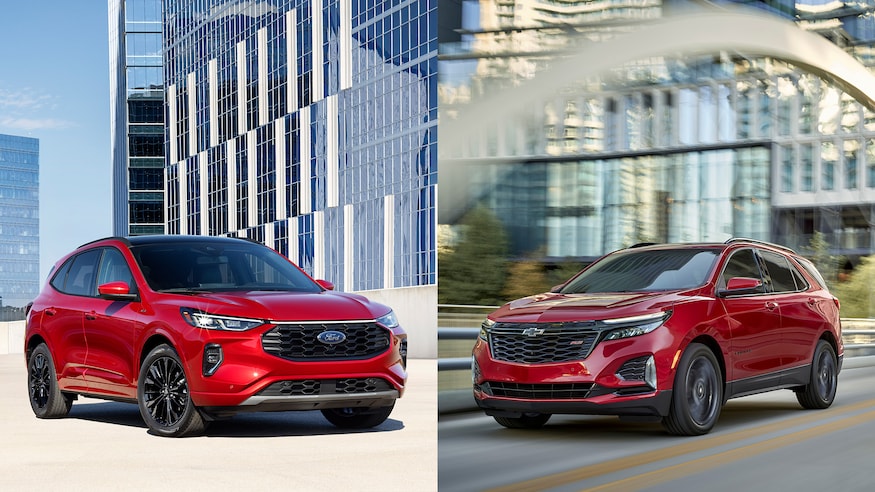 2024 chevrolet equinox vs 2023 ford escape rivals featured image