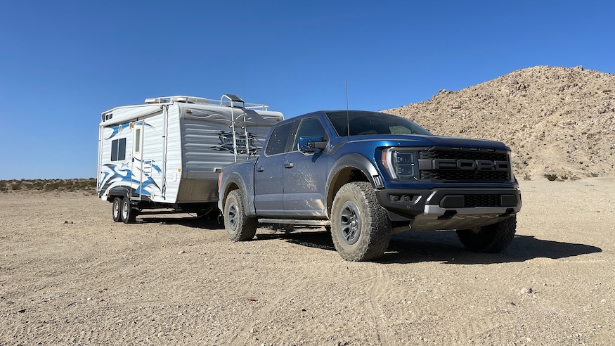 001 2022 ford f150 raptor towing