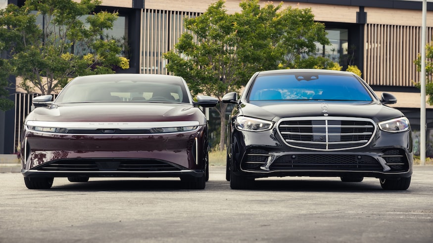 004 Lucid Air v Mercedes Benz S580