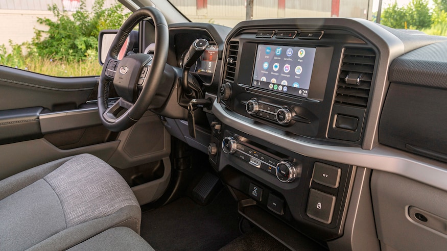028 2023 Ford F150 FP700 interior overview