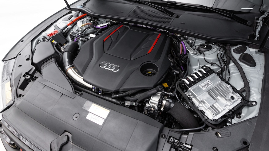 039 2024 Audi S7 engine