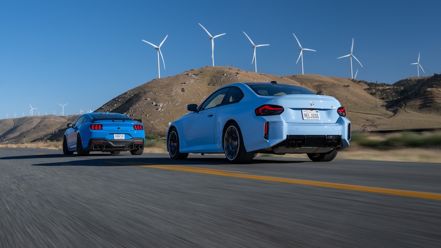 006 2024 BMW M2 vs 2024 Ford Mustang Darkhorse